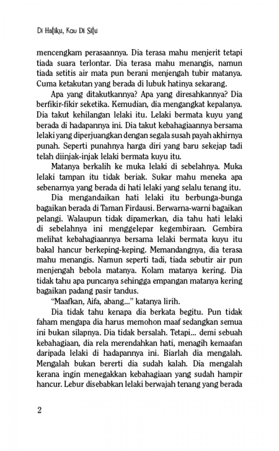 Di Hatiku Kau Di Situ - Nureen Mirza