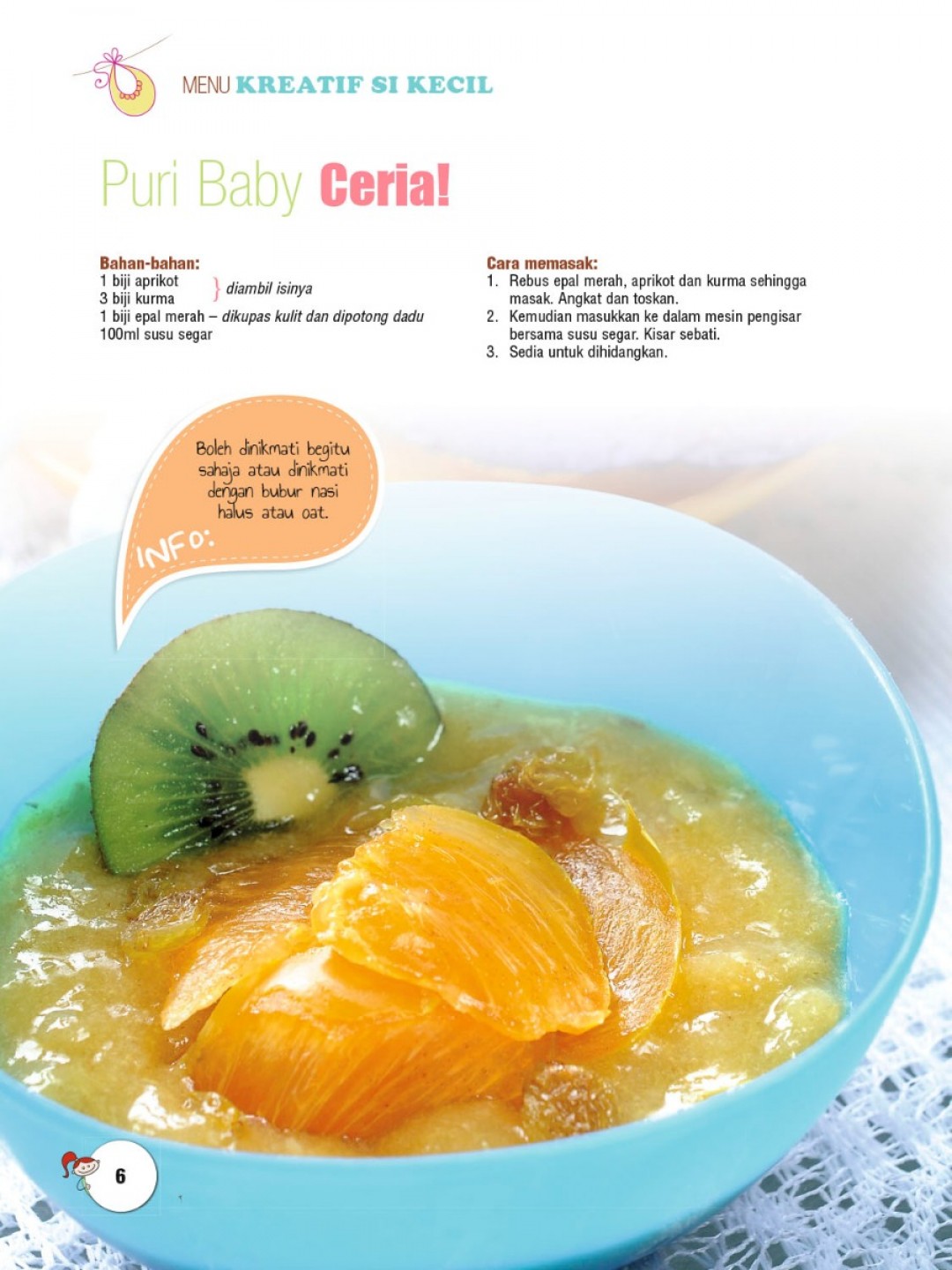 Kompilasi Menu Kreatif Si Kecil