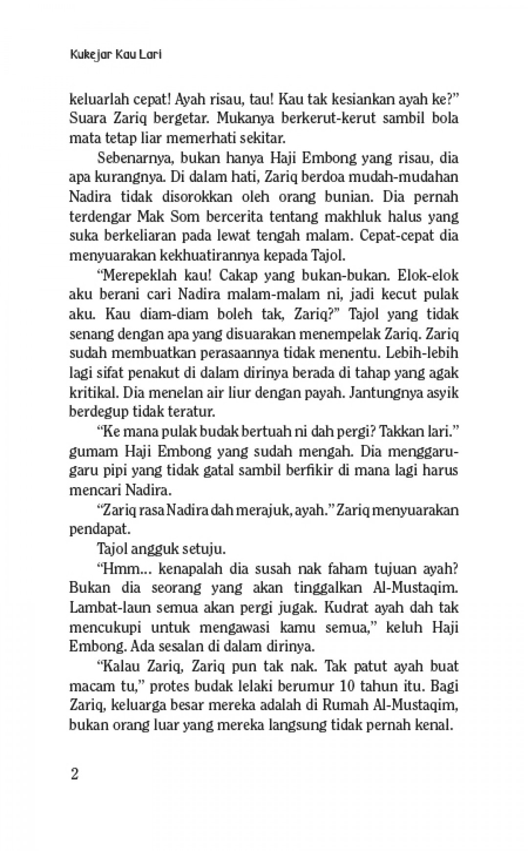 Kukejar Kau Lari - Raihan Zaffya