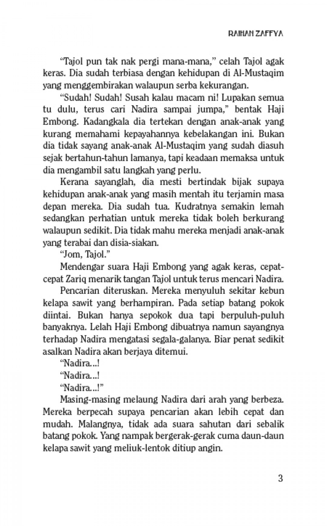 Kukejar Kau Lari - Raihan Zaffya