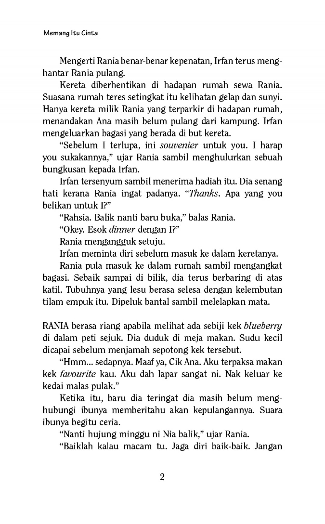 Memang Itu Cinta - Elin Nadia