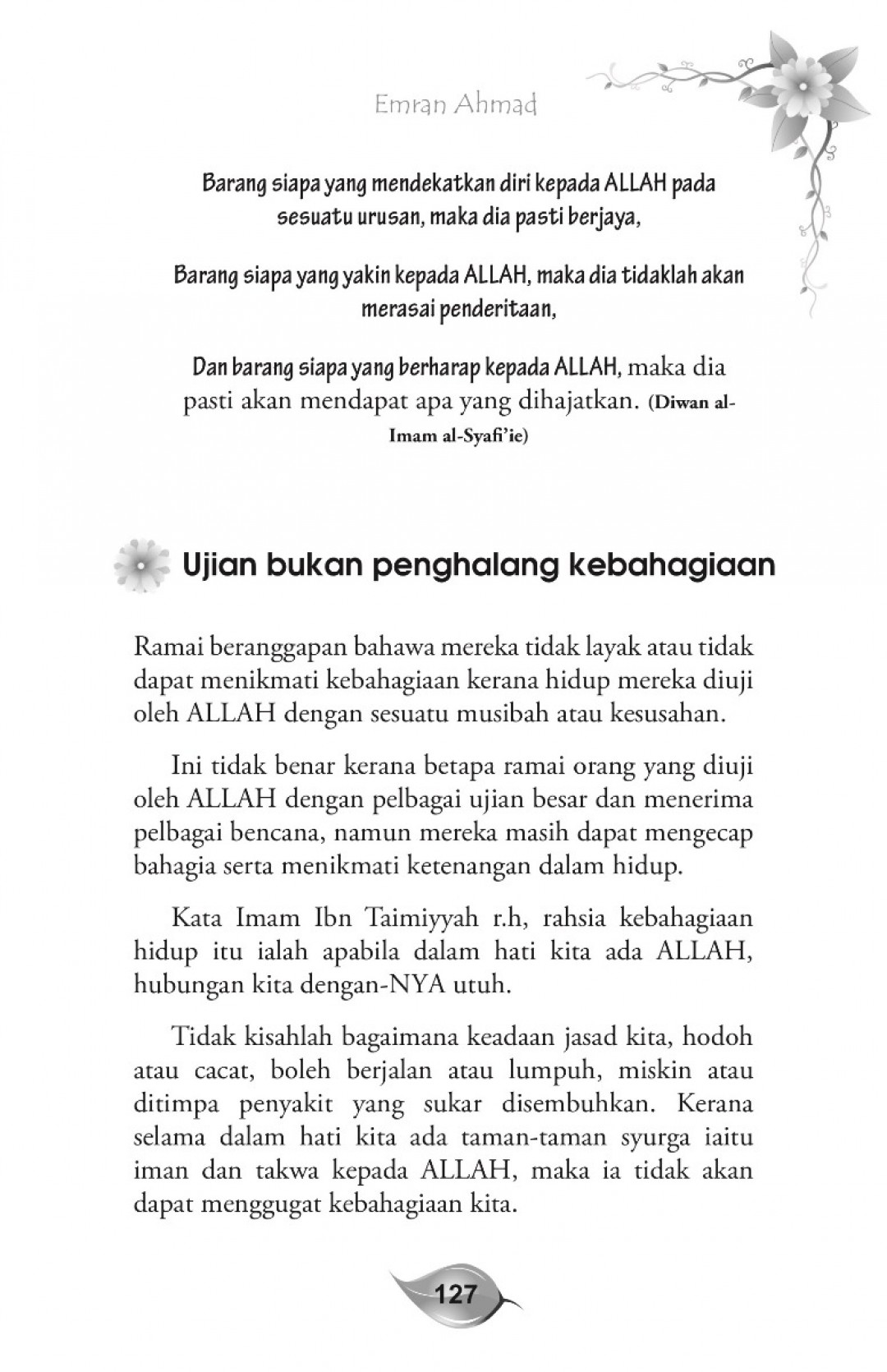 Memburu Saadah - Emran Ahmad