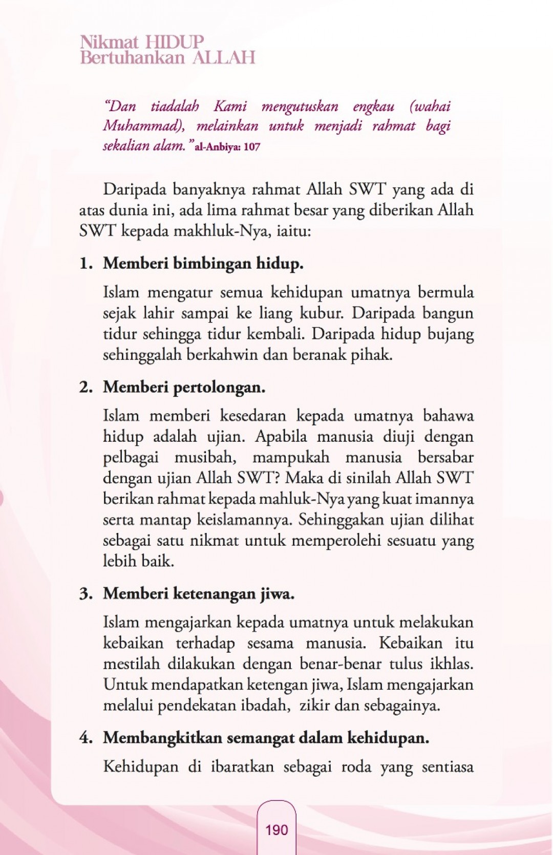 Nikmat Hidup Betuhankan Allah - Sihabuddin Muhaemin