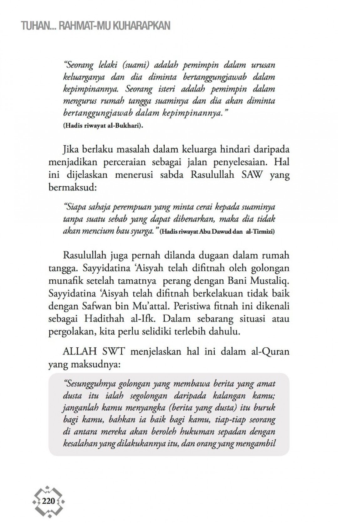 Tuhan… Rahmat-Mu Kuharapkan - Mohd Shahrizal Nasir