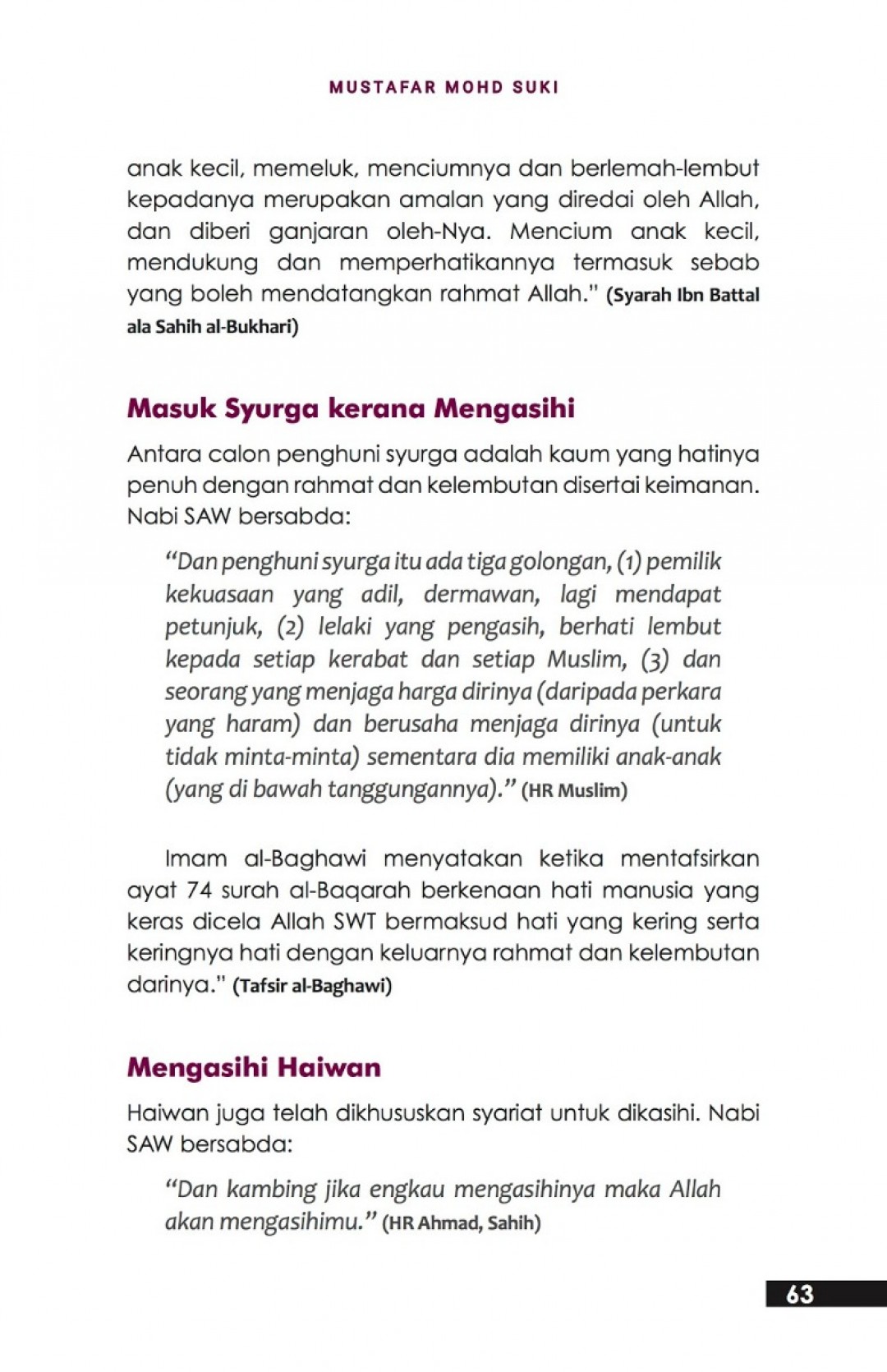 40 Kisah Teguran Rasulullah Buat Umat - Mustafar Mohd Suki