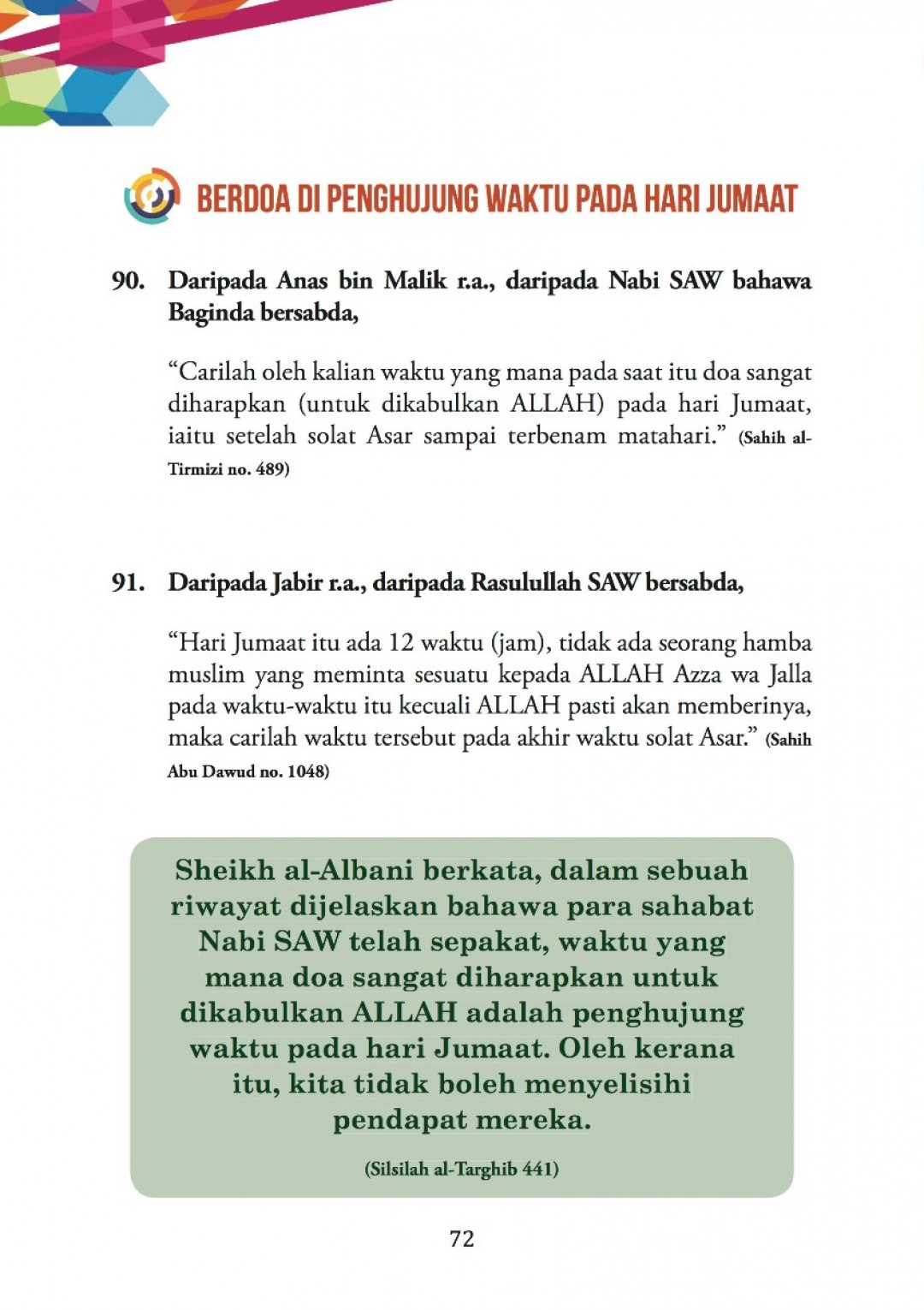 Doa & Zikir Harian Rasulullah - Rufaiq Al-Islam