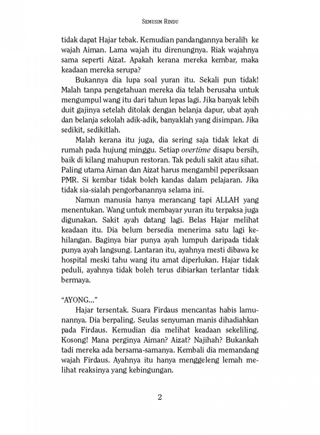 Semusim Rindu - Aleya Aneesa