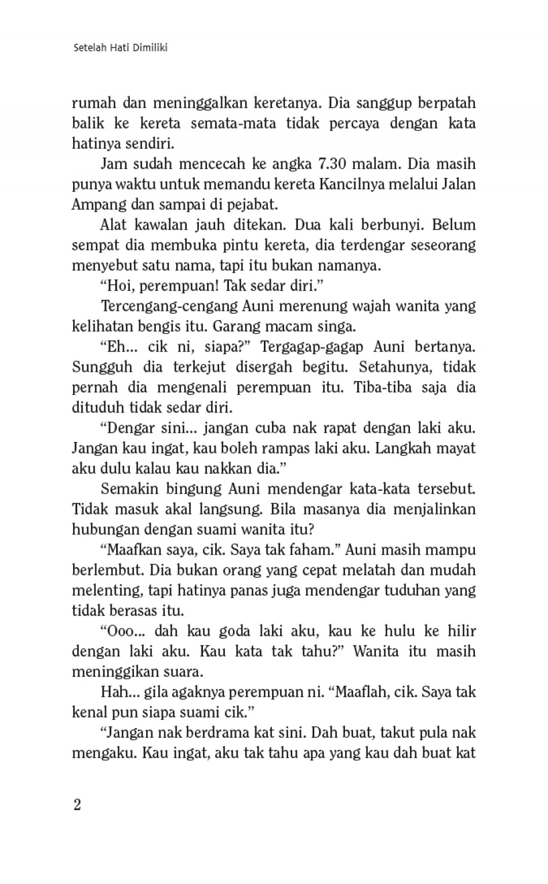 Setelah Hati Dimiliki - Rozita Abd. Wahab