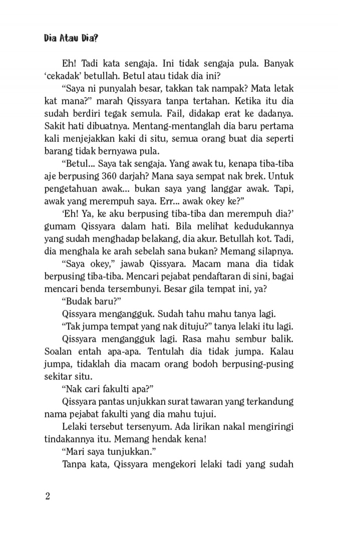 Dia Atau Dia? - Azleya Shadzalin