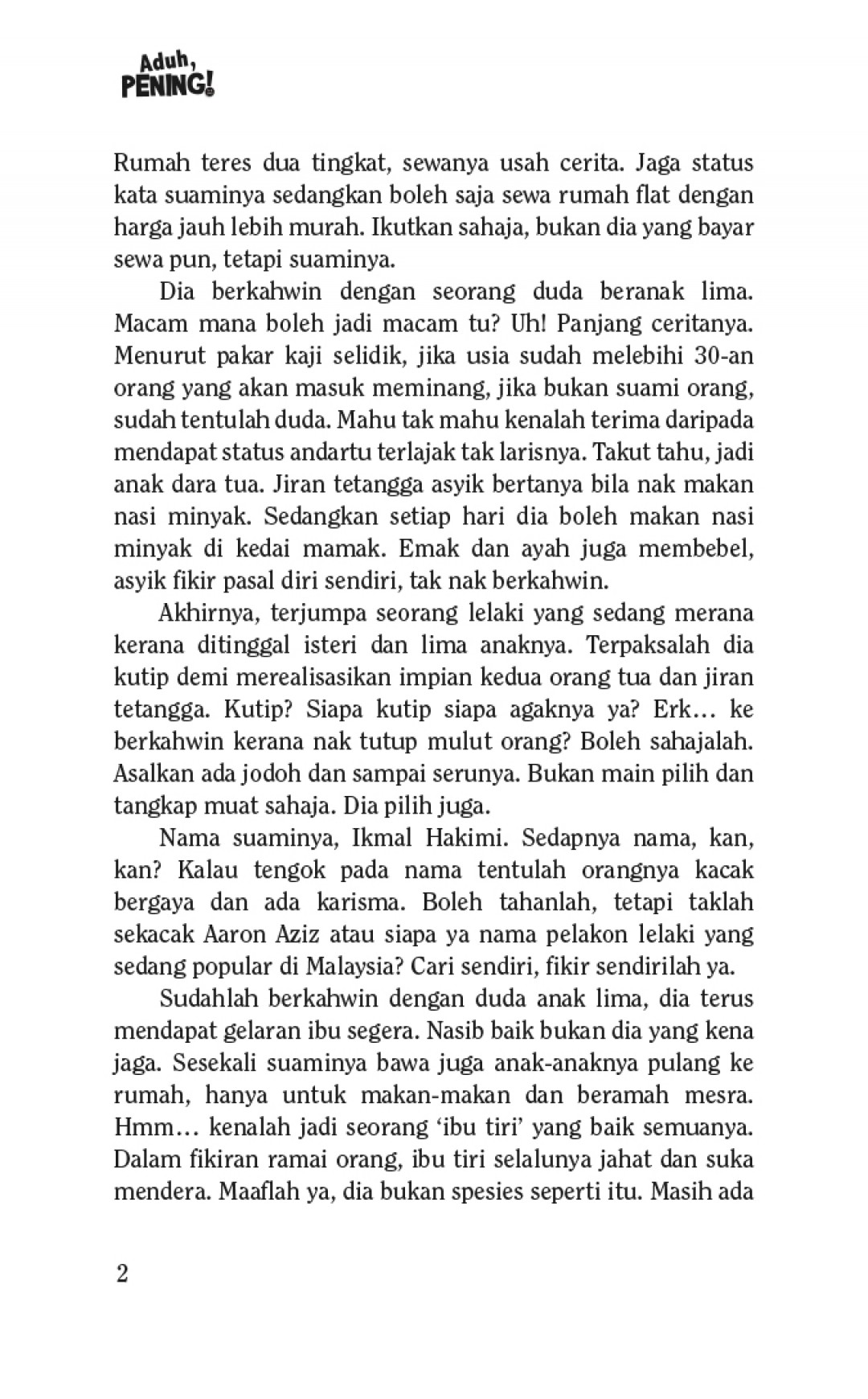 Aduh, Pening! - Asmah Hashim