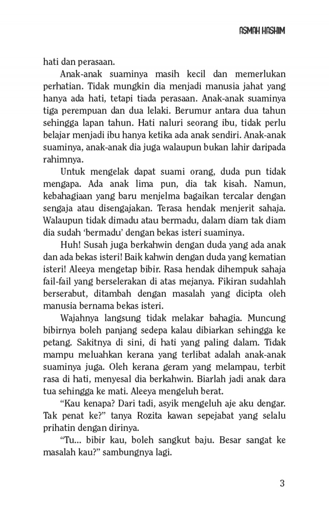 Aduh, Pening! - Asmah Hashim