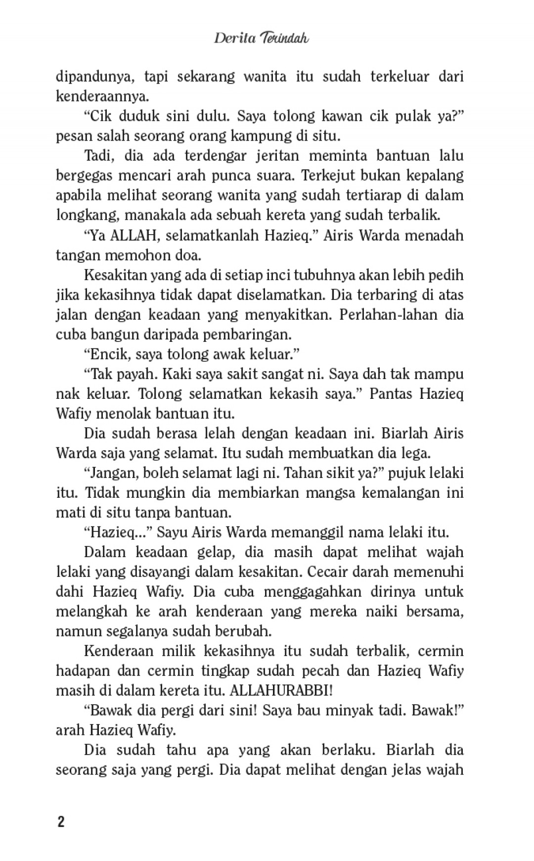 Derita Terindah - Eshal Nuranis