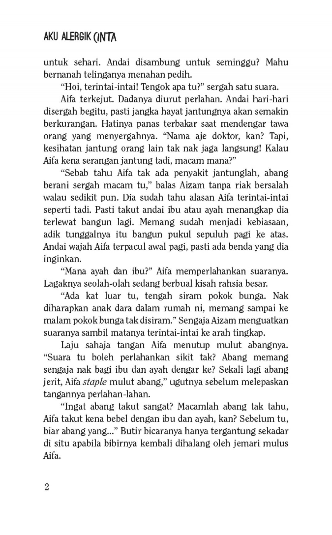 Aku Alergik Cinta - Ilyana Hani