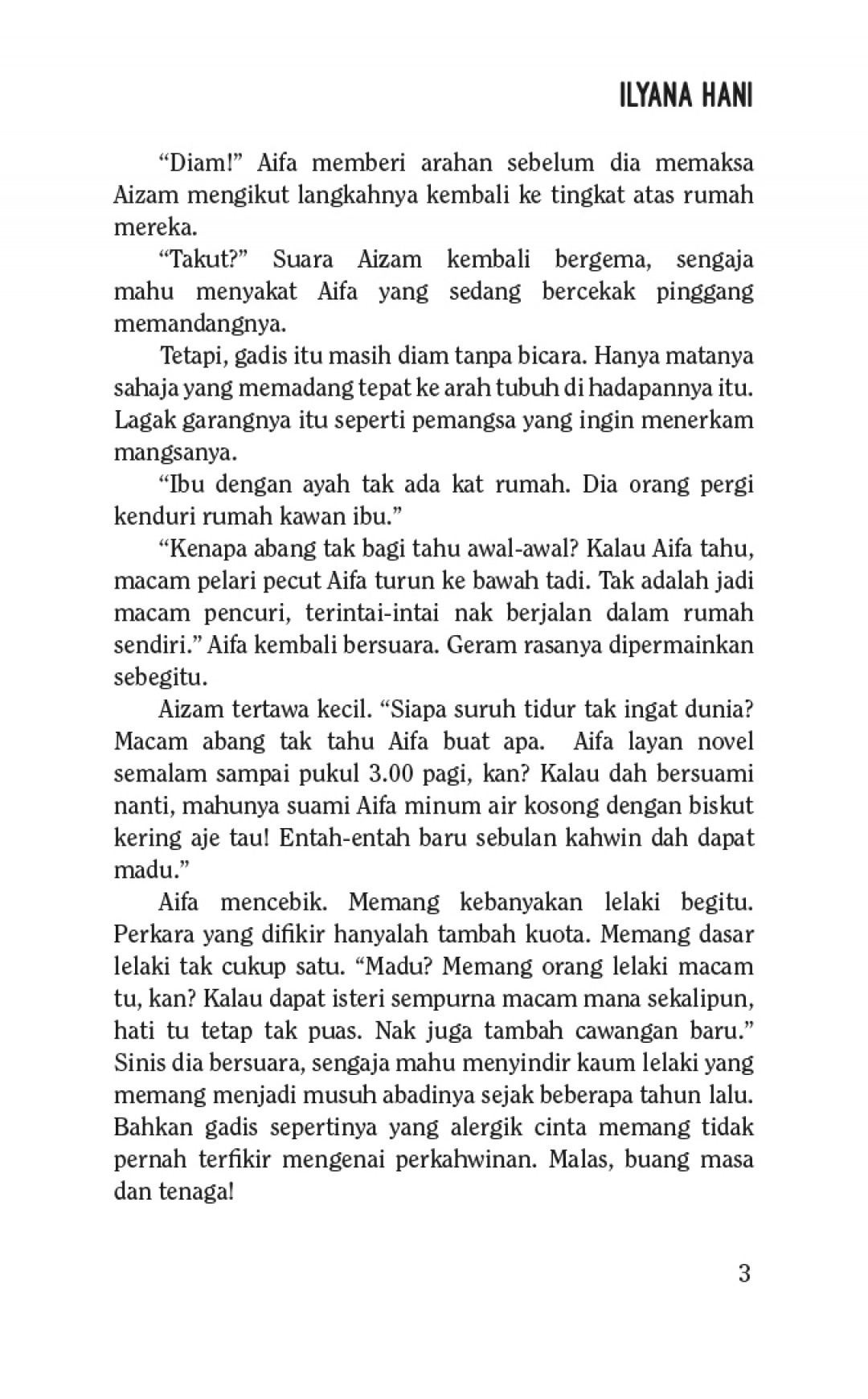 Aku Alergik Cinta - Ilyana Hani