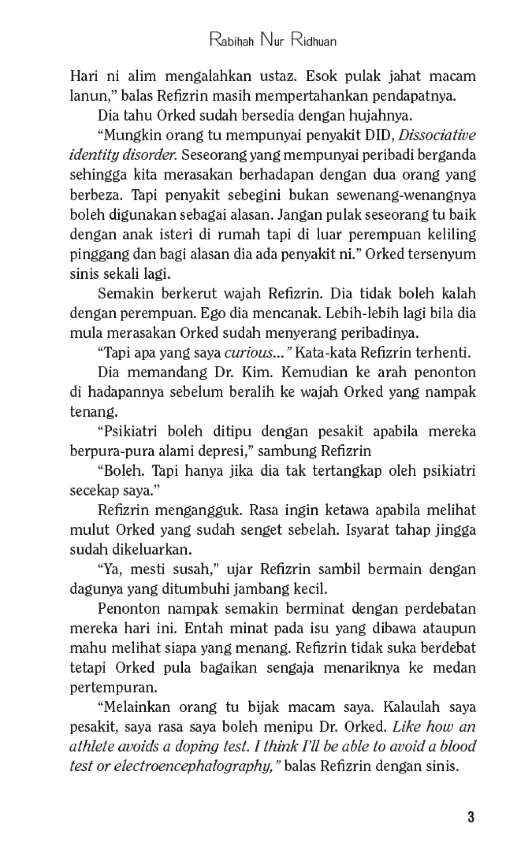Cinta Untuk Raf - Rabihah Nur Ridhuan