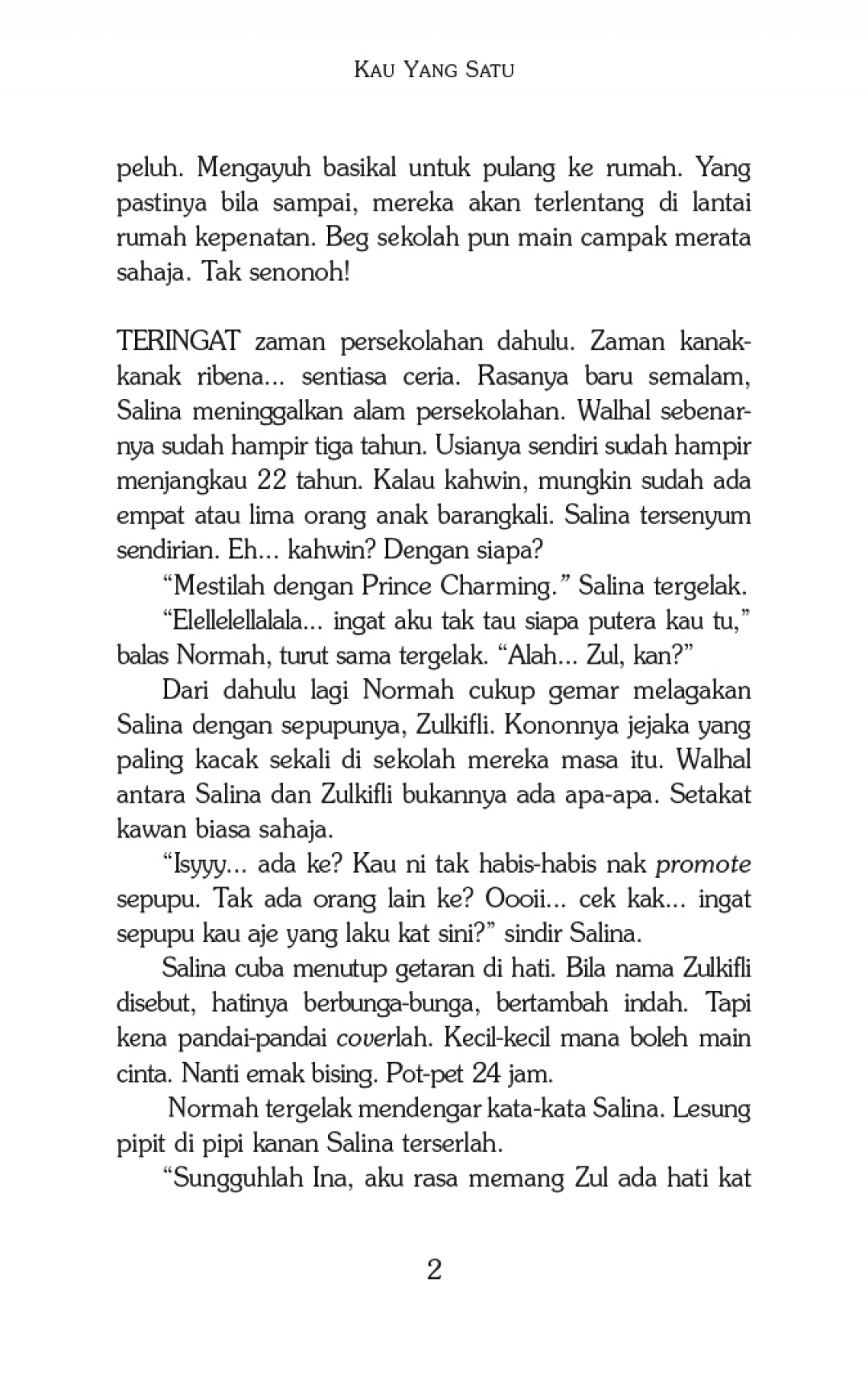 Kau Yang Satu