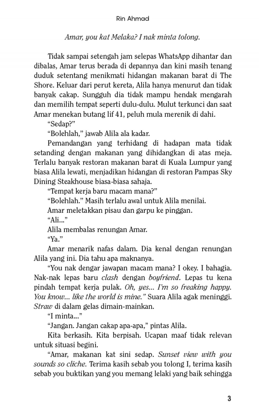 Love Lila - Rin Ahmad