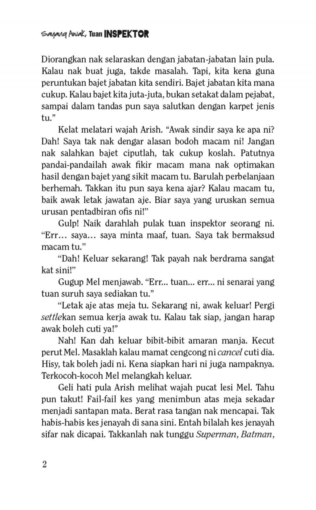 Sayang Awak, Tuan Inspektor - Julia Basri