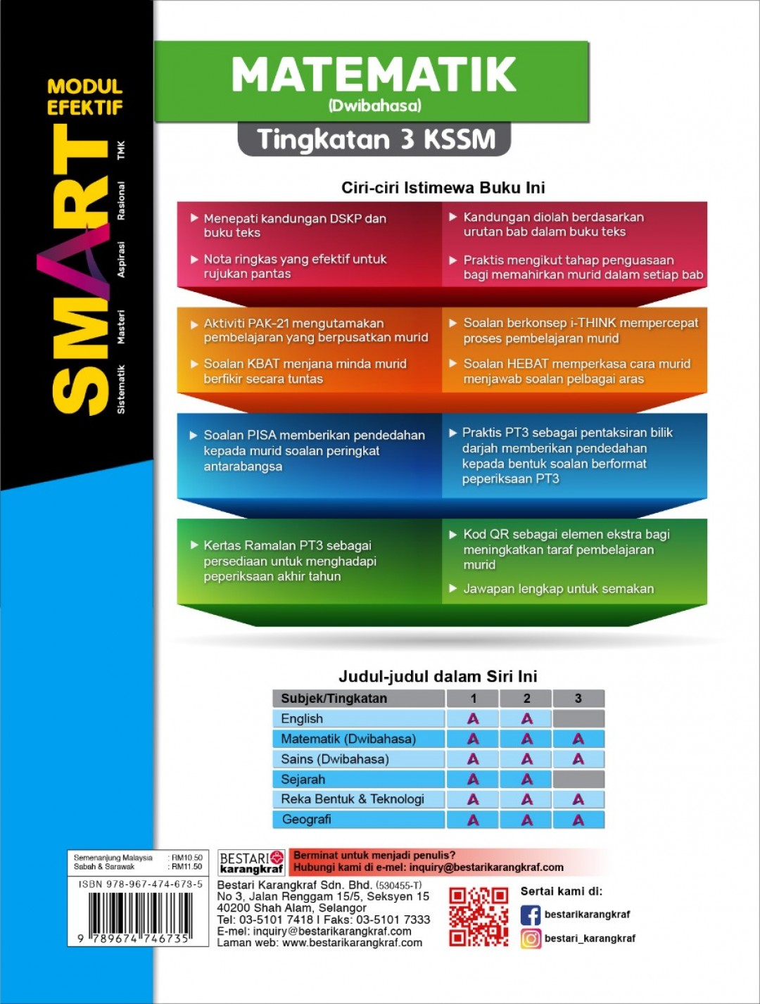 Modul Efektif SMART Matematik Tingkatan 3 (2020)