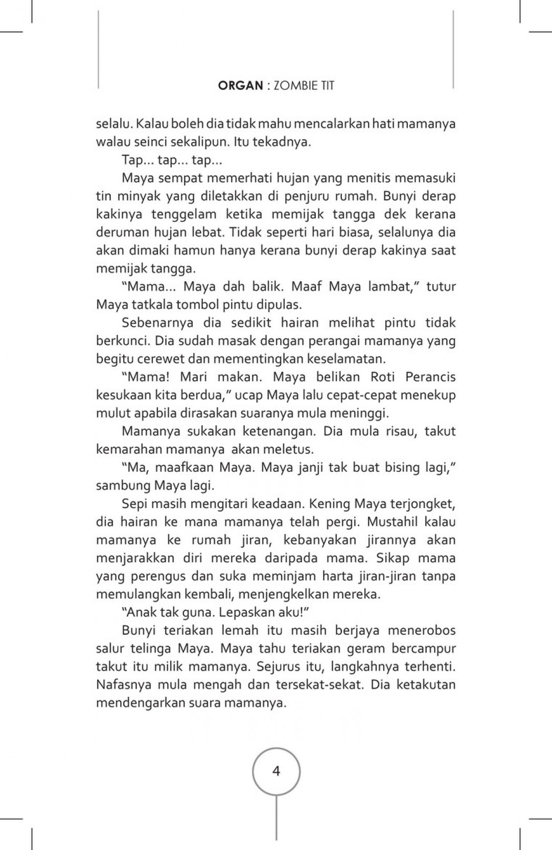 Projek Thriller - Organ