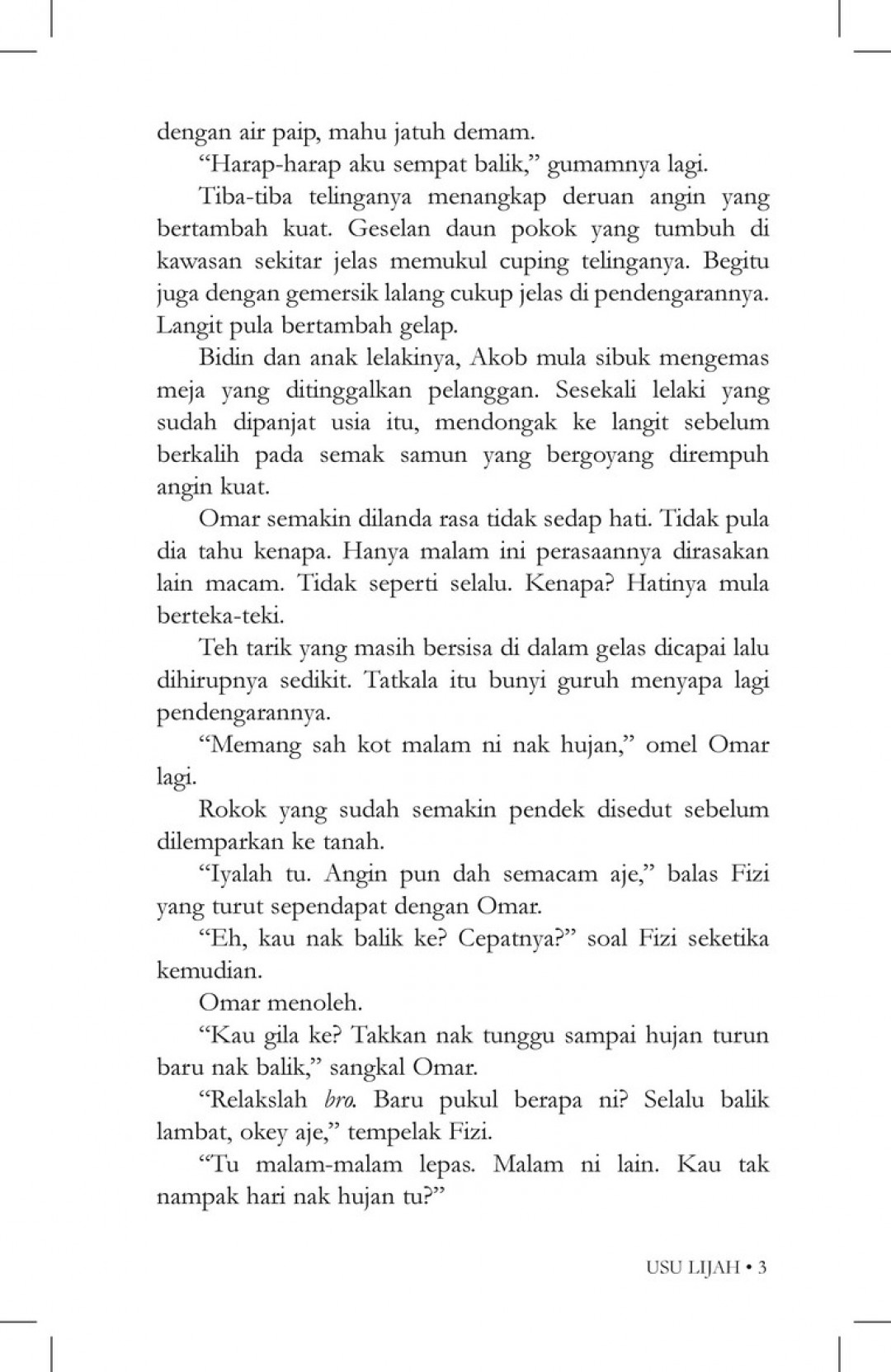 Usu Lijah - Zaifuzaman Ahmad