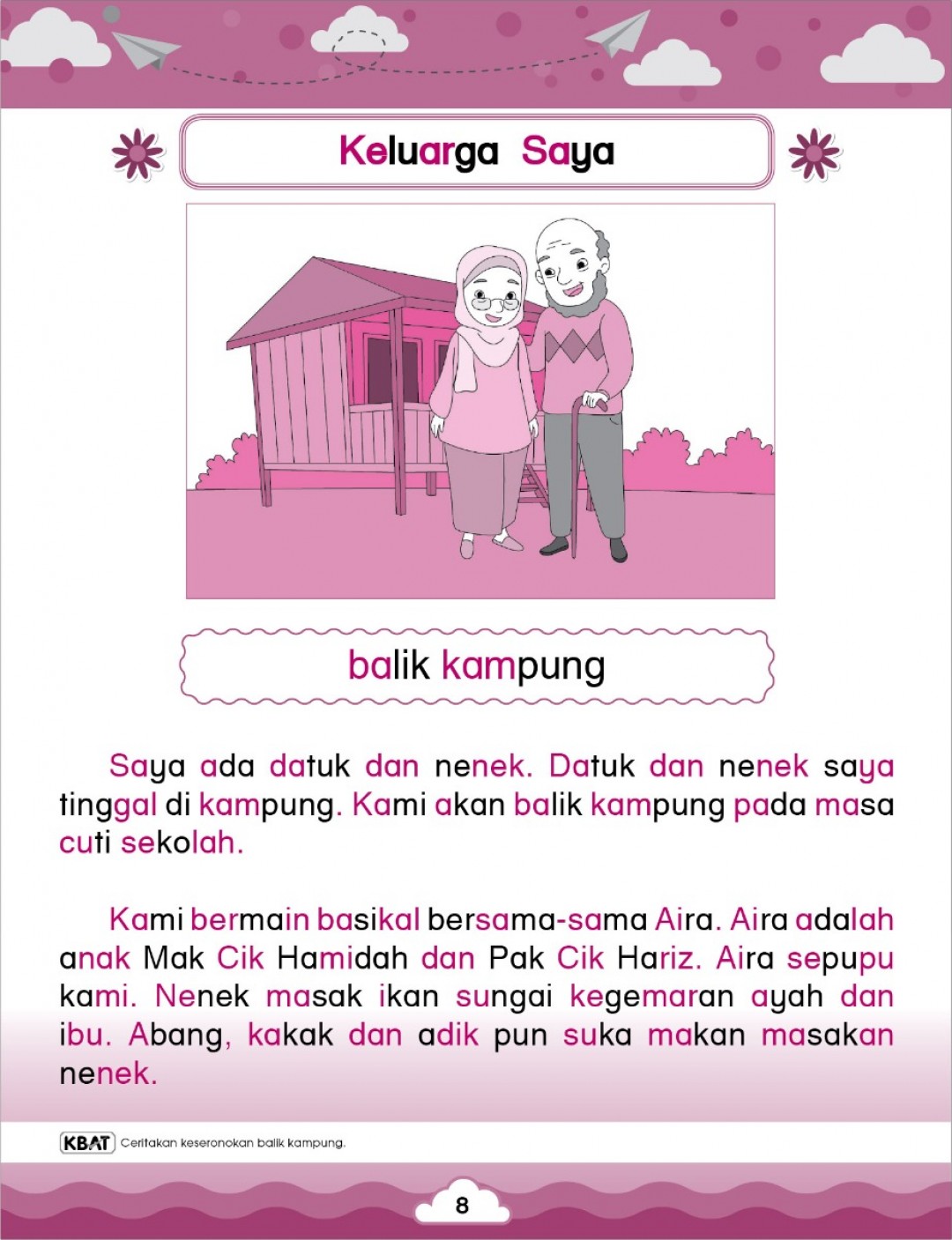 Senangnya Membaca Bacaan Bertopik 4-7 Tahun Buku 4