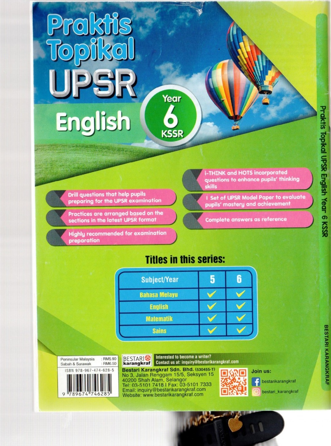Praktis Topikal UPSR English Year 6 (2020)