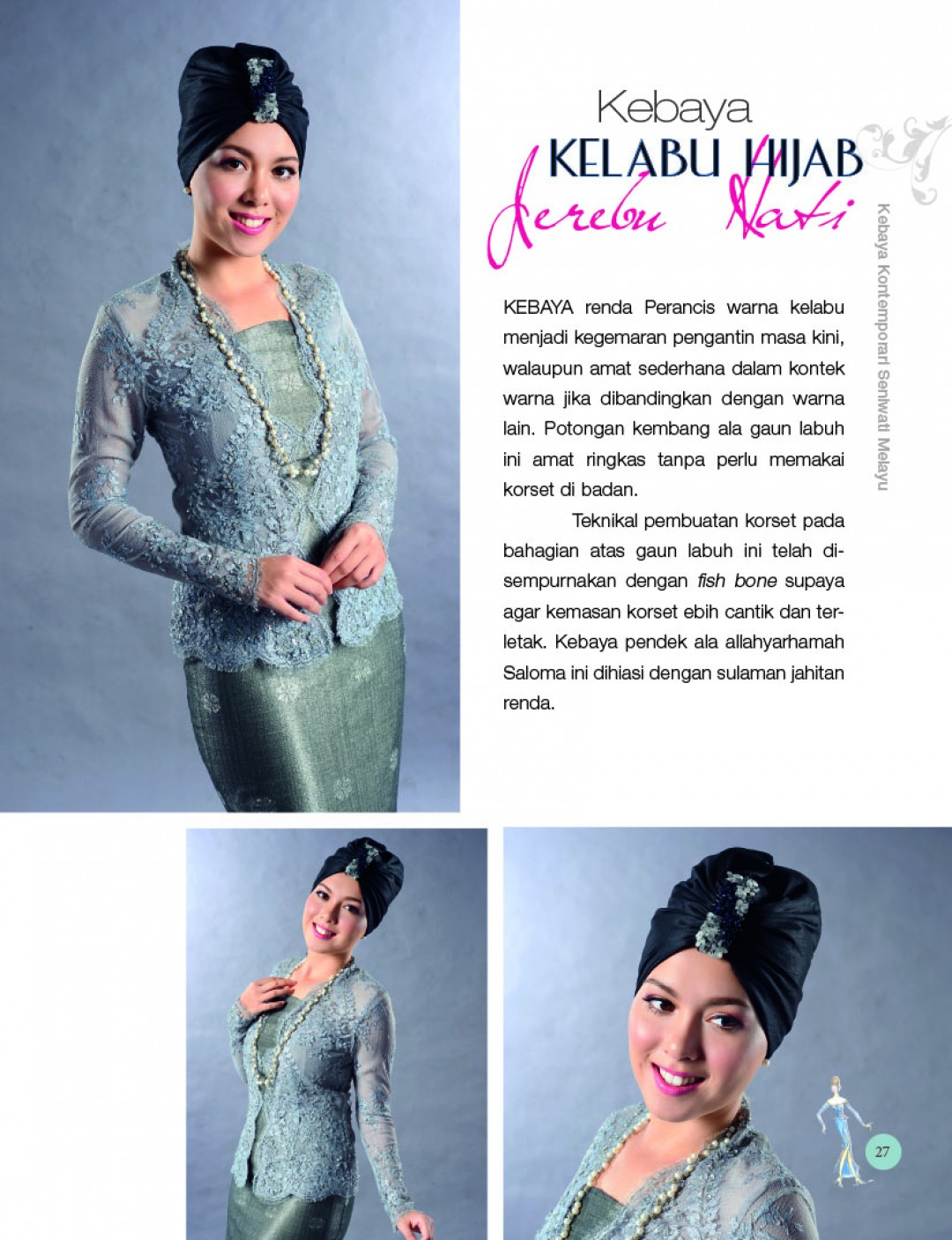 Variasi Kebaya Kontemporari Seniwati Melayu