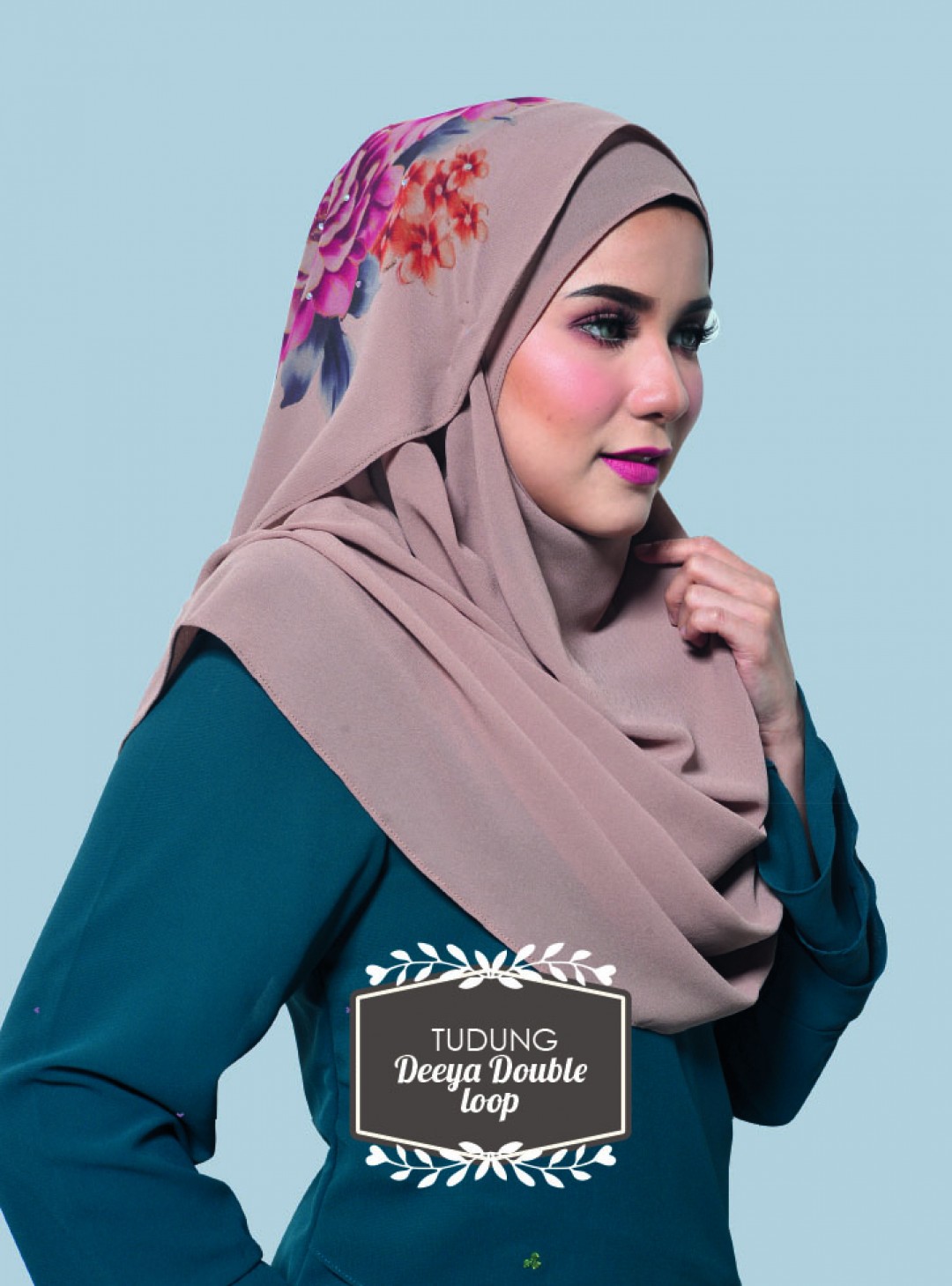 Oh! Mudahnya Jahit Instant Shawl