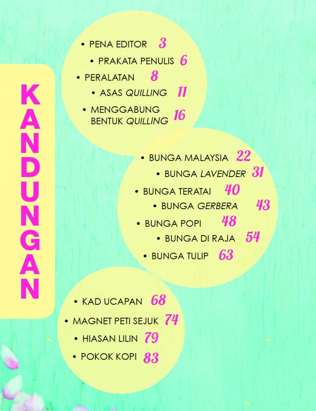 Variasi Seni Quilling Kraf Kertas