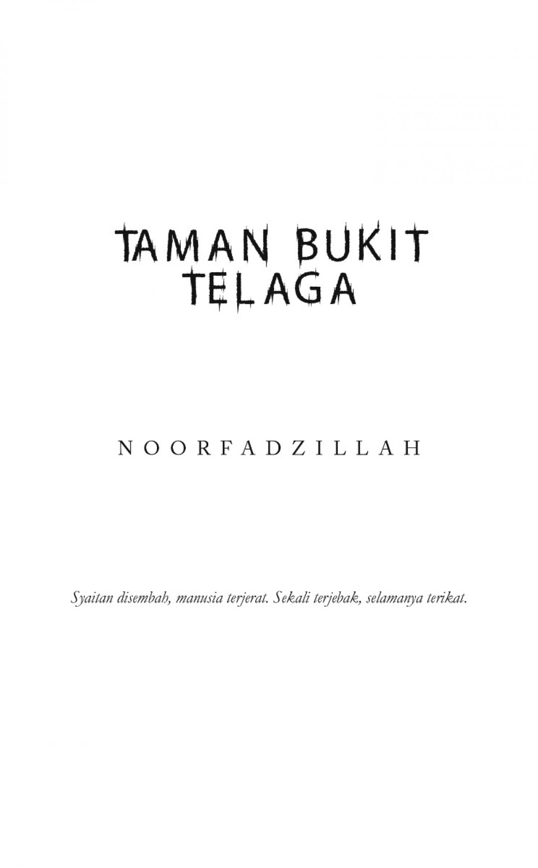 Projek Seram - Telaga