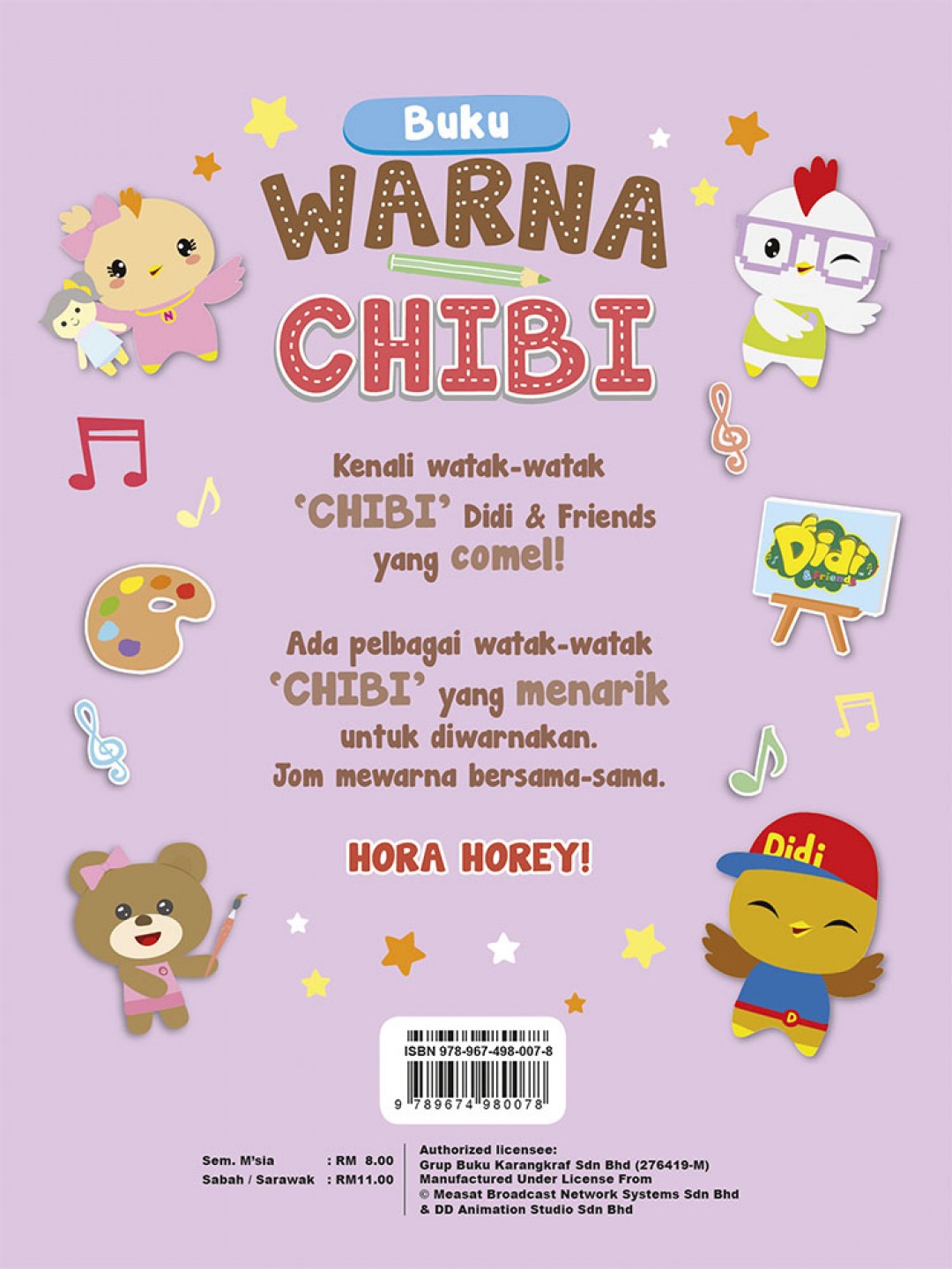 BUKU WARNA CHIBI